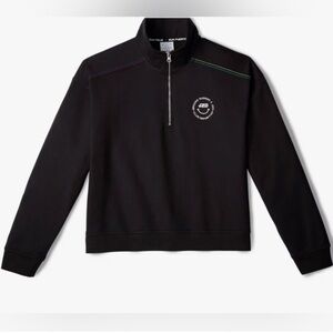 NWT BROOKS X JZD CROPPED 1/4 ZIP Size XL